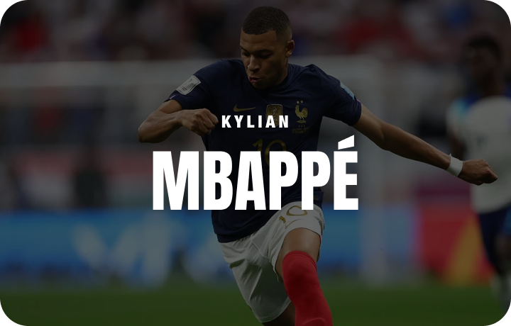 Kylian Mbappe player card