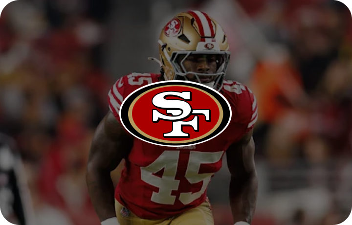 San Francisco 49ers team card